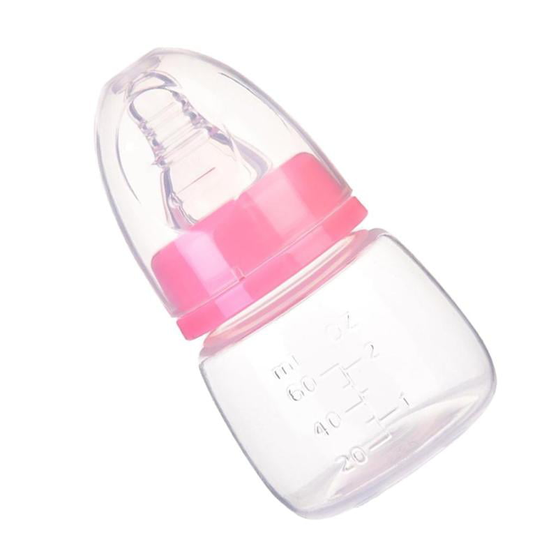 60ml Silicone Baby Feeding-bottle Infant Feeding Bottle Juice Water Bottles ah 