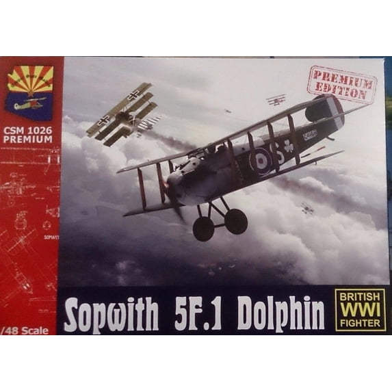 Copper State Models 1:48 Sopwith 5F.1 Dolphin Plastic Model Kit #K1026 Premium