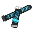thumbnail image 4 of Watch Band Silicone Quick Release Adjustable Sport Watch Smartwatch Strap Replacement for Amazfit Falcon 22mm Black Blue, 4 of 9