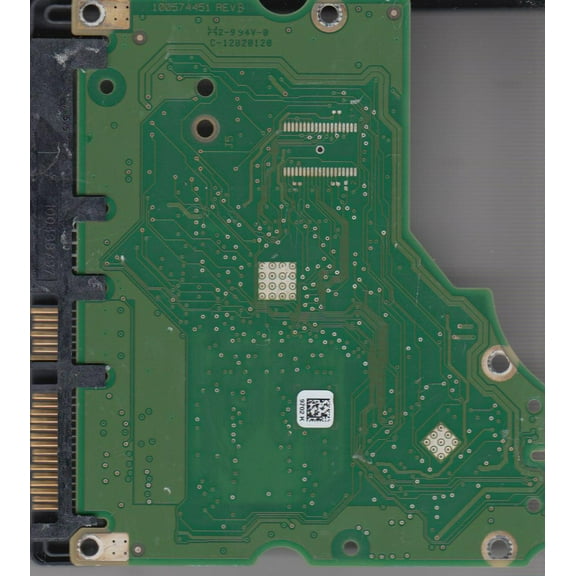 ST31000524AS, 9YP154-304, JC4B, 9702 K, Seagate SATA 3.5 PCB