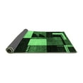 thumbnail image 2 of Ahgly Company Indoor Rectangle Oriental Emerald Green Modern Area Rugs, 7' x 10', 2 of 4