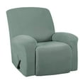 thumbnail image 1 of 1 Pce Housse Extensible pour Fauteuil Inclinable, Housse de Sofa, Meuble avec Bas Élastique Housse Extensible en Jacquard Spandex pour Fauteuil Inclinable Vert, 1 of 6