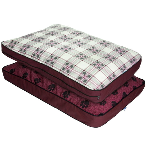 mypillow large pet bed in blue