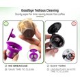 thumbnail image 2 of Filtros de café desechables para taza K, 400 filtros de papel para cafeteras Keurg Single Serve, uso con cápsulas de café reutilizables K Cup, 2 of 4