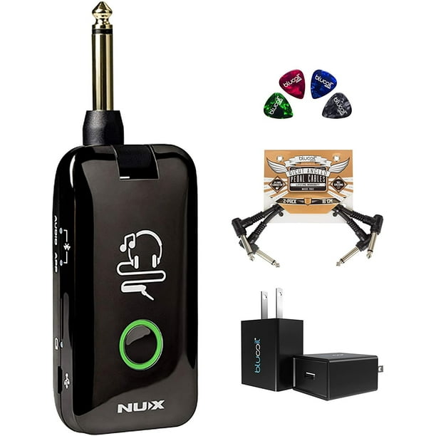 NUX MP2 Mighty Plug Bluetooth Guitar and Bass Modeling Headphone