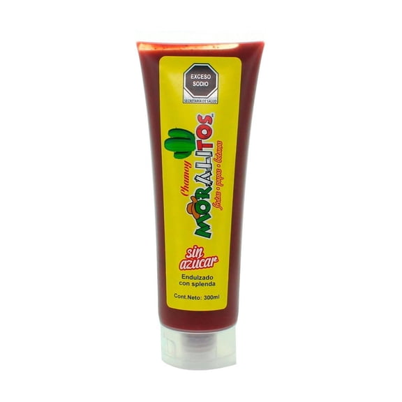 Salsa Chamoy Moralitos Sin azúcar 300 ml tubo depresible
