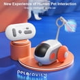thumbnail image 2 of Smart Sports Car Remote Control Electric Cat Toy Self-Entertainment Small Mouse Cat Stick Cat Pet, 2 of 7