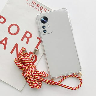 Note12 Case for Xiaomi Redmi note 12 Cover 12 Pro Soft Coque Fundas Redmi  note 12 Pro Lanyard Rope RingHolder Fundas