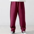 thumbnail image 2 of Shachafan Boys Casual Jogger Pants With Side And Pleats Comfortable Loose Fit Straight Leg Athletic Trousers For Summer Season Youth Wear Baby Winter Clothes Boy, 2 of 7