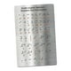 thumbnail image 3 of Tablero de alfabeto braille, instrumento educativo que ofrece regalos, aprendizaje de braille con puntos aumentados, tablero braille para estudiantes, 3 of 9