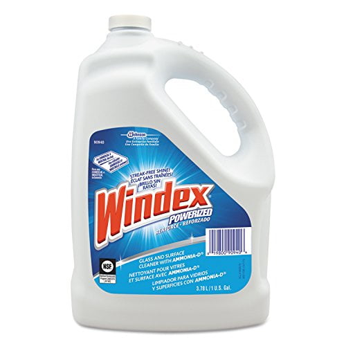 Windex 682252EA Powerized Formula Glass & Surface Cleaner, 1gal Bottle