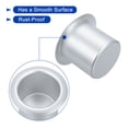 thumbnail image 3 of Uxcell Aluminum Drop-in Cup, 2.36" x 3.2" Drink Can Holder Poker Table Cup Holder Insert, Silver, 3 of 6