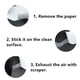 thumbnail image 4 of 24 pegatinas antideslizantes para ducha, tiras de seguridad para bañera, pegatinas adhesivas con raspador de calidad superior TUNC Sencillez, 4 of 4