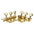 thumbnail image 2 of 6/Set Lock String Tuning Key Pegs Set Gear Ratio 1:18 Resistente al desgaste 10 mm Dorado 6L perfke clavijas, 2 of 8