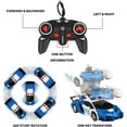 thumbnail image 3 of Remote Control Car RC Transformer Robot Car 360 ° Rotation Braking Rechargeable Kids Toy Car A Key Deformation Sports Car Model Car Toy Gift, 3 of 7