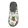 thumbnail image 3 of IAUYY Memory Foam House Slippers Suitable for Both Men and Women. Comfortable, Anti-Slip Plush Flat-Bottomed Slippers The Best Holiday Gift Watercolor Collage Collection, 3 of 9