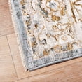 thumbnail image 3 of Obeetee Impressions Kashan Area Rug, Blue - 8'10"x12'2", 3 of 6
