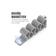 thumbnail image 3 of 3 Pzs Correa Magnética Acero Silicon Para Huawei Band 8 plata, 3 of 3
