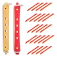thumbnail image 2 of Shisuyan 24pcs Hollow Curling Rods Set For Long Hair Plastic Heatless Hair Curlers Cold Wave Perm Rods Diy Hair Styling Tools Home Salon Use, 2 of 8