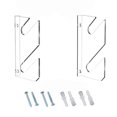 thumbnail image 1 of 1 Pairs Skateboard Rack for Ski Board Skateboard Deck Skateboard Rack, 1 of 5
