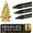 3Pack - Gold, variant on 3Pcs Liquid Chrome Paint Markers, Oil-based Permanent Chrome Maker, Gloss Mirror Marker Repairing, Reflective Metallic Pen Markers for Touch Up Model Painting DIY Art Projects, Bronze