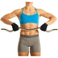 thumbnail image 3 of GoFit GF-WCT-LG/SLV Women's Xtrainer Cross-Training Gloves (Large/Silver), 3 of 5
