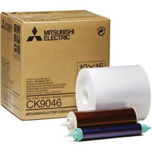 Mitsubishi 4x6 Paper (600) CK9046 For CP9500 CP9550 CP9800 Printers