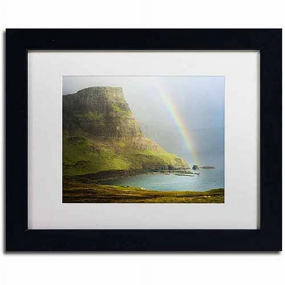 Trademark Fine Art "Visions" Canvas Art by Philippe Sainte-Laudy, White Matte, Black Frame