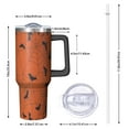 thumbnail image 2 of Halloween Spider Web and Bats Tumbler with Handle and Lid,40oz Double Wall Vacuum Insulated Tumbler,Cups Gift for Women and Men, 2 of 7