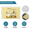 thumbnail image 6 of Yellow Sunflowers Placemats Set of 8, Gnomes Farmhouse Botanical Bee Placemats for Dining Table, Place Mats for Kitchen Tabletop, Waterproof Wipeable Dining Table Mats Set, 6 of 9