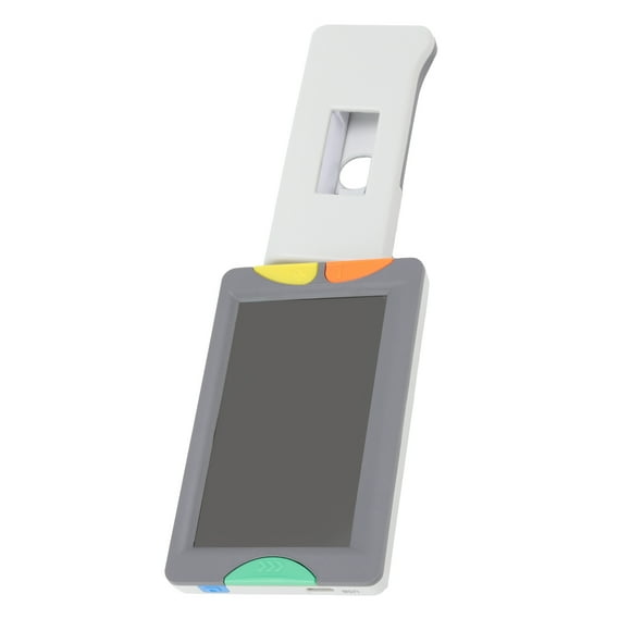 Portable Digital Magnifier for Low Vision, Electronic Reading Aids with 4.3 Inch LCD Screen, Foldable Handle,2X - 32X Times Zoom 17 Color Modes