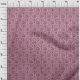 thumbnail image 2 of oneOone Silk Tabby Fabric Leaves & Floral Block Print Fabric By The Yard 42 Inch Wide, 2 of 4
