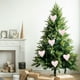 thumbnail image 1 of Colgante de árbol de Navidad Fiudx adorno colgante de peluche coreano paquete de material para hacer tú mismo decoraciones navideñas, 1 of 6
