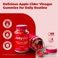 thumbnail image 4 of Jellythin – Keto ACV Daily Formula with a Clean, Natural Blend to Support Fitness Goals, Steady Energy & an Active Lifestyle | Great-Tasting, Easy-to-Chew (60 Gummies), 4 of 10