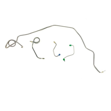 Front Brake Line Kit - Fits 71-80 Camaro/Firebird - Stainless - The Stop Shop