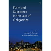 Form and Substance in the Law of Obligations, (Paperback)