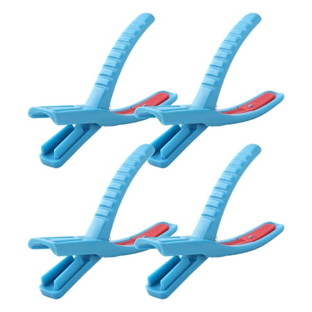 

Cauoiy Crawfish Sheller Tool Crawfish Peeler Tool 2025 Handheld Crawfish Sheller Tool for Peeling Cooked Shrimp Tails Crawfish Tail Shucker Convenient and Smart Seafood Sheller Tool (4pcs Blue)