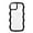 Black, variant on Compatible with iPhone 11 Pro Case Cute Curly Wave Frame Shape Slim Translucent Back Anti-Fingerprint Shockproof for iPhone 11 Pro Case,White