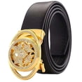 thumbnail image 2 of CSChome Ceinture Homme Rotative Boucle Automatique Réglable Ceinture Homme en Faux Cuir Accessoires de Mode, 2 of 7