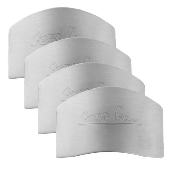 Finger Guards For Cutting, Rust-Proof Stainless Steel, Ideal For Beginner Cooks To Avoid Hurting When Slicing And Dicing, Adjustable Finger Sleeve Design Ensures A Secure Fit