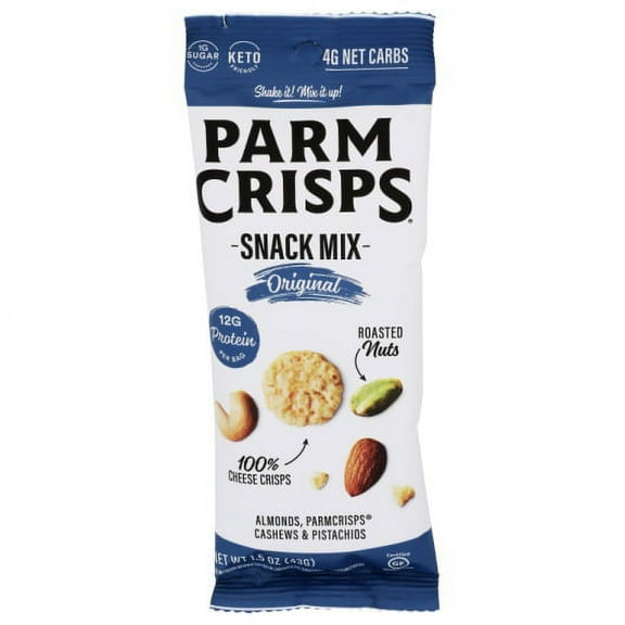 (Price/Case)Parm Crisps KB289 Thwr Parmesan Crisps Original Snack Mix, 1.5 Ounce, 12 per box, 8 per case