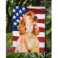 thumbnail image 3 of Carolines Treasures BB9706GF Cocker Spaniel Patriotic Garden Flag, 3 of 3