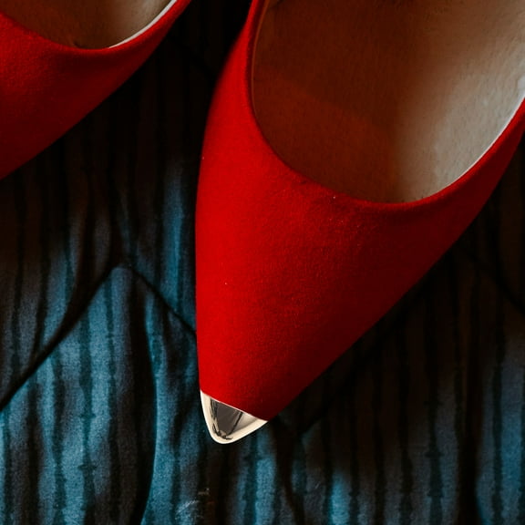 ROSENICE Metal Shoes Protector 3Pairs Pointed Iron Material Anti Slip Toe Guard For Women Formal Dinners