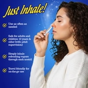 Equate Non-Medicated Vapor Inhaler Stick, Menthol Scent, 3 Count, Compare to Vicks® VapoInhaler™