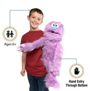 30 Purple Monster Puppet, Full Body Ventriloquist Style Puppet