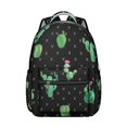 thumbnail image 1 of Sac à Dos Boho Cactus pour Étudiants Style Sud-Ouest Succulente et Aquarelle Design Désert Rétro Minimaliste Sac d'École Botanique, 1 of 6