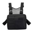 thumbnail image 2 of Kuntesetty Chest Rig Bag Fanny Pack Holder Multiple Pockets Front Pack Pouch Vest Chest Bag Black, 2 of 9