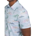 thumbnail image 4 of Chaps Golf Men's and Big Men's Classic Fit Short Sleeve Printed Mesh Polo Shirt, 4 of 4