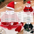 thumbnail image 3 of CAICJ98 Baby Girl Christmas Outfits Velvet Long Sleeve Santa Romper Mesh Tutu Dress + Hat + Socks My First Christmas Baby Girl Outfit,Size 3-6 Months, 3 of 7