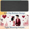 thumbnail image 4 of Valentine's Day Printed Square Mouse Pad, 8.3x9.8 Inch, Non-Slip Rubber Bottom Mouse Mat for Office and Gaming, 4 of 6